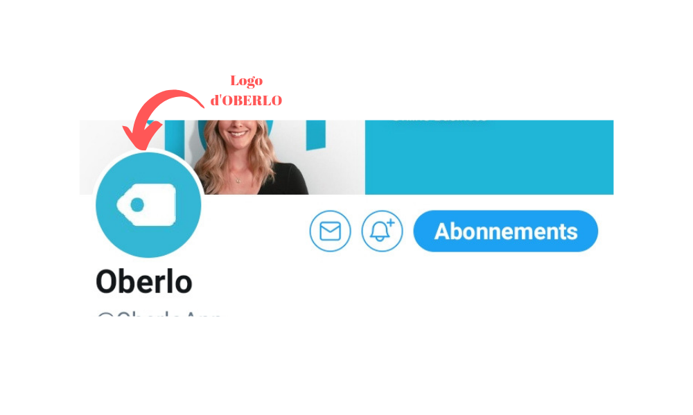 Profil Twitter Oberlo